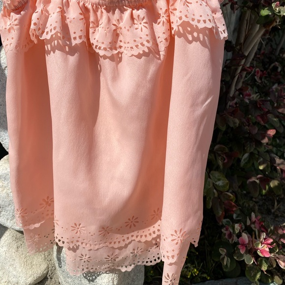 Gap Girls spaghettini strap blush Top Sz 6-7 - Picture 2 of 3